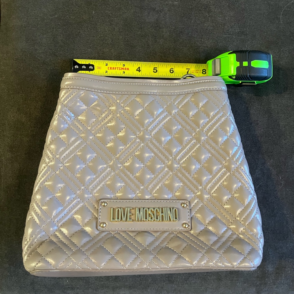 Love Moschino Leather Bag with 2 Interchangeable Handles